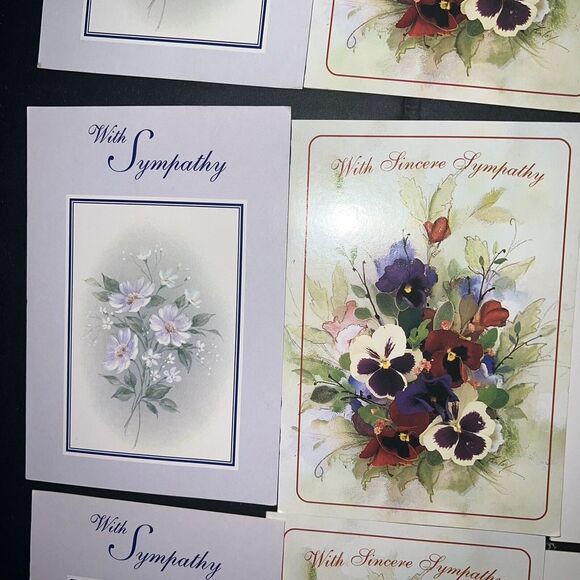 VINTAGE 1999 postcard lot 22 HAPPY BIRTHDAY WISHES A GIFT LOVE SYMPATHY THINKING - Picture 2 of 7